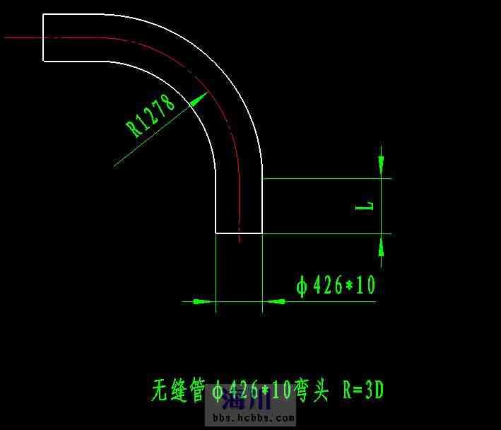 大曲率管径弯头