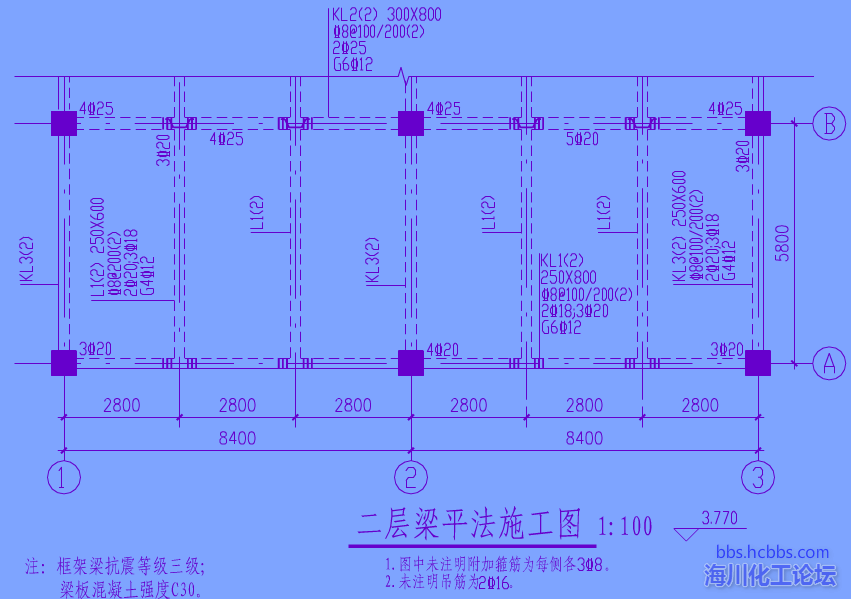 上部通长筋怎么搭接_上部通长筋实体图(2)